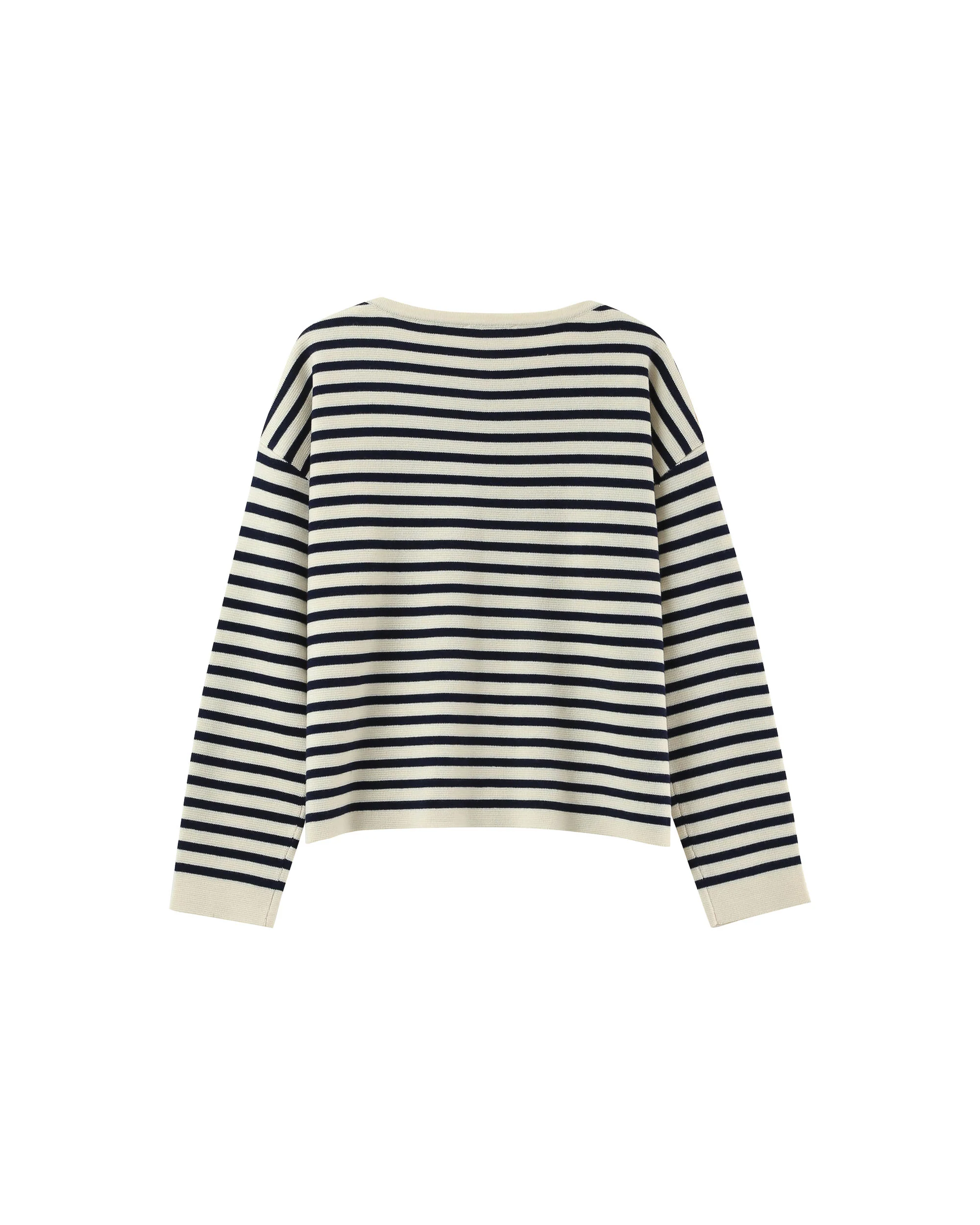 Pull a rayures ecru Pachamama – Image 7